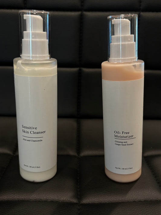 Skin cleanser Free oil moisturizer